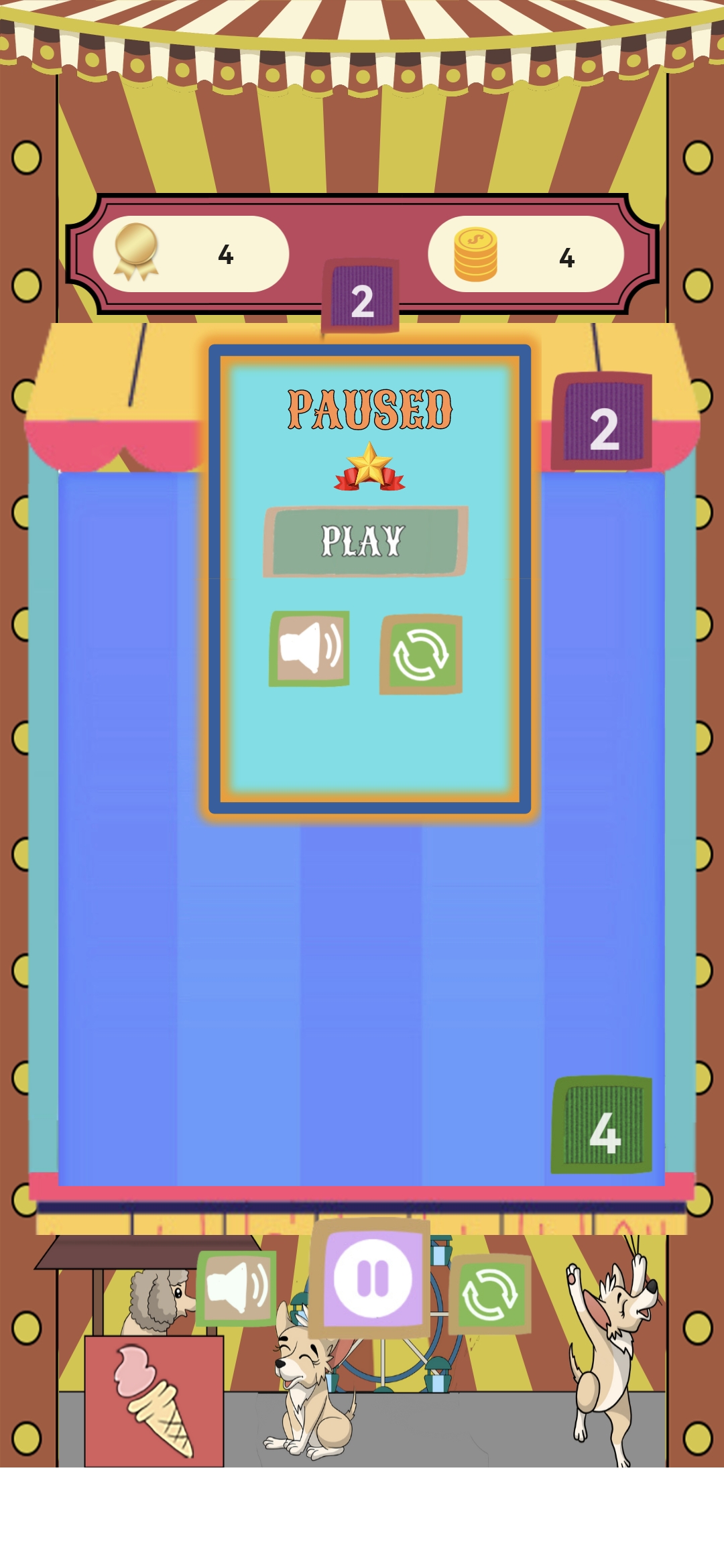 Screenshot of Rabbit's Double Dog Fair Game